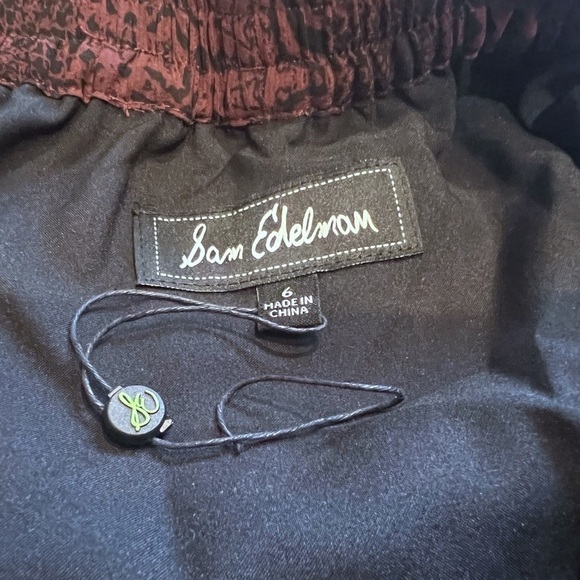 🆕 Sam Edelman off shoulder snake print knee length pullover shift dress … - Picture 6 of 10